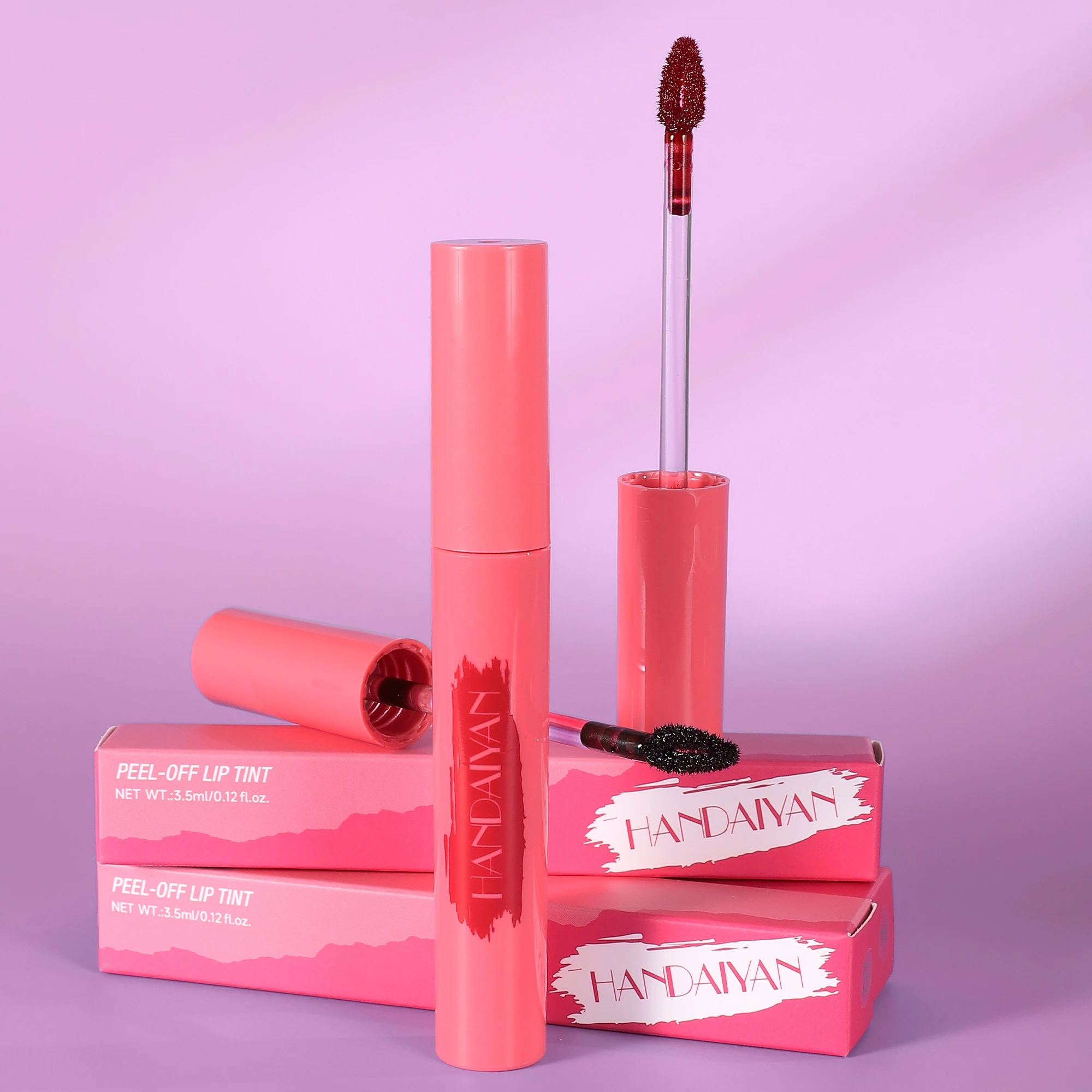 Handaiyan Lip Gloss Longlasting Lip Liner Brown Lipstick Liquid Matte Waterproof Lipgloss Stain Tint Glaze Makeup lip gloss lip makeup lip glaze lip tint lip stain
