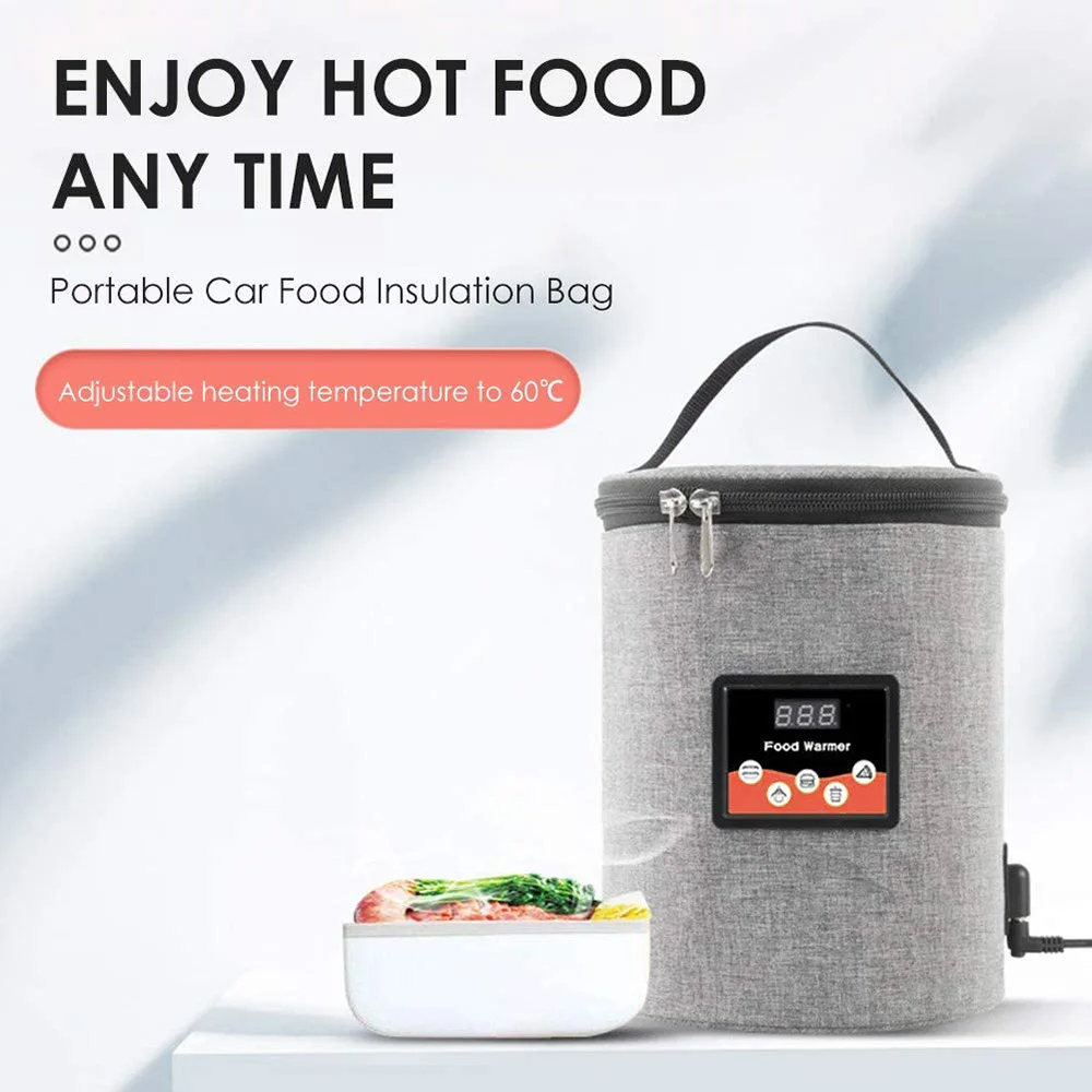 Car Baby Bottle Warmer Portable Newborn Milk Heater Thermostat Bag Smart Display Large Capacity Feeding Warmer Bags 2