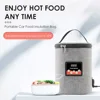 Car Baby Bottle Warmer Portable Newborn Milk Heater Thermostat Bag Smart Display Large Capacity Feeding Warmer Bags 2