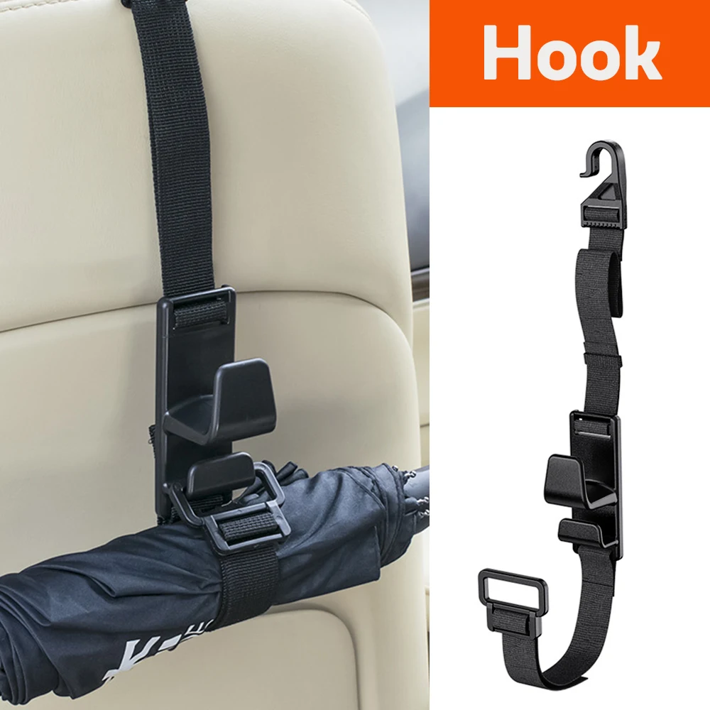 

1 Piece Universal Car Seat Back Hook Adjustable Auto Fastener Clip Grocery Bag Hanger Holder Car Headrest Hanger