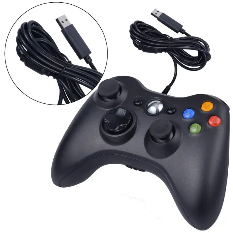 Manette Xbox 360 contrôleur USB filaire pour PC – Image 2