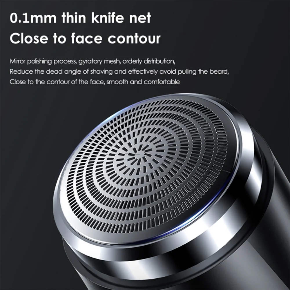 Mini Electric Shaver Smart Portable Beard Trimmer