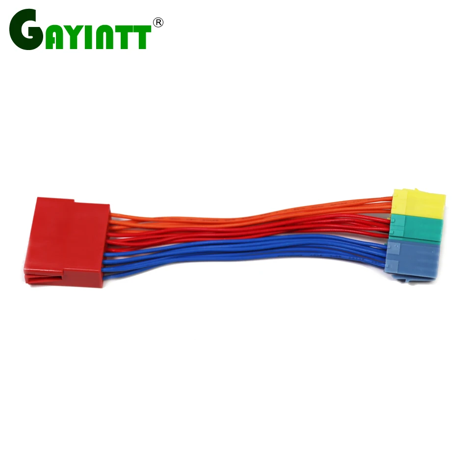 

GAYINTT Car Mini ISO 20Pin Plug Extension CD Harness Cable Adapter for VW Audi A2 A3 A4 A6 TT