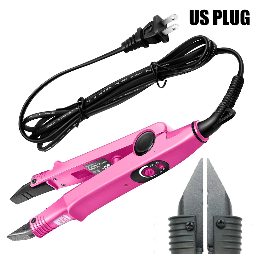 Malaika 611B Keratin K-Tips Bonding Machine Mega Hair Extension Recapsulation Iron Tool Degree Adjustable K-Tip Iron for Salon