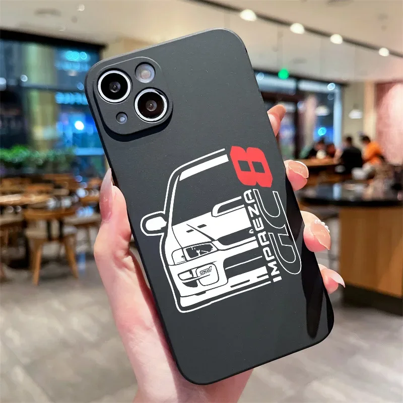 Japan Anime Initial D Car AE86 Soft Silicone Phone Case - Animation Design Cover