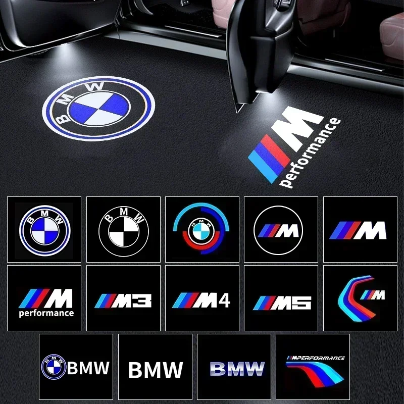 BMW X5 X6 2025 새로운 2X 자동차 LED 도어 환영 조명 로고 프로젝터