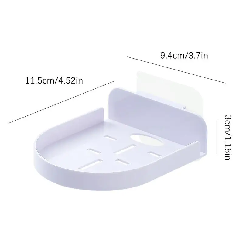 Camera Monitor Wall Mount No Drill Camera Shelf Small Wall Shelf With Adhesive Security Cameras Small Floating No Drill