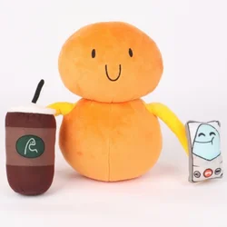 Cute Collectible Plushie Toy - Boe the Cartoon Character Soft Stuffed Animal Doll Gift - 21cm (Orange)