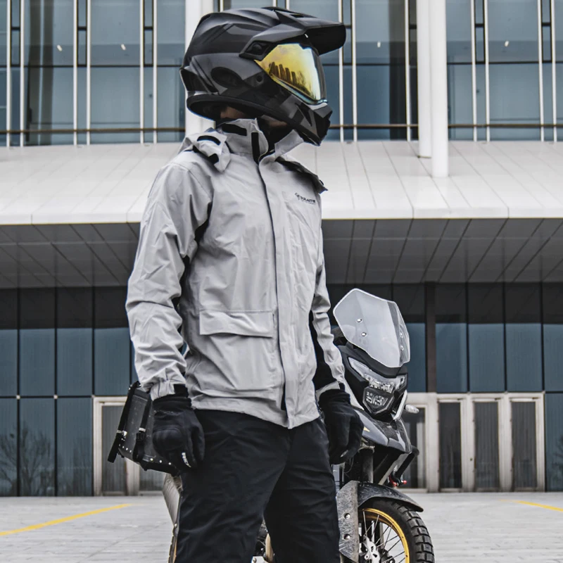 Motorcycle Raincoat Suit Men Outdoor Waterproof Rainwear Shoes Cover Cycling Fishing Climbing Jacket Motorcycle raincoat raincoat suit motorcycle jacket hiking jacket bike raincoat