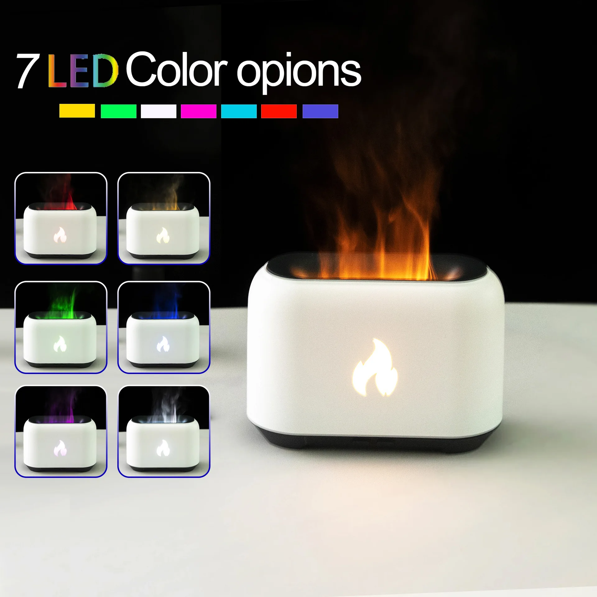 

YX-1807 USB Aroma Diffuser Air Humidifier 2in1 USB 150ml 5V Household Multifunction Air Humidifier Night Light