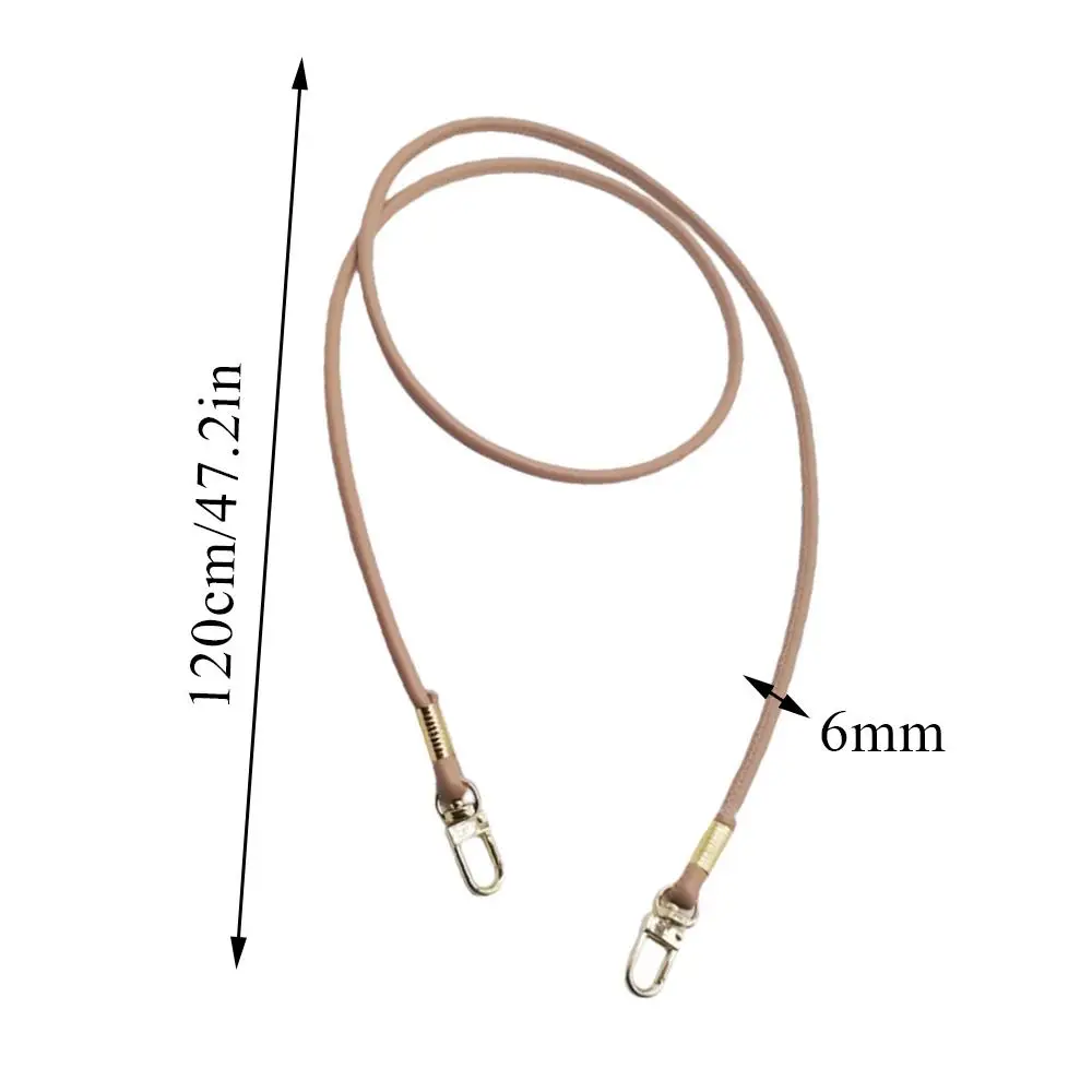 120CM PU Leather Bag Strap Shoulder Bag Strap Crossbody Bag Strap Replacement Strap For Shoulder Bag Mobile Phone Lanyard Handle