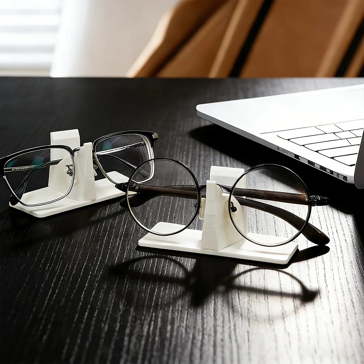Sleek and Stable Desktop Glasses Holder Organizer