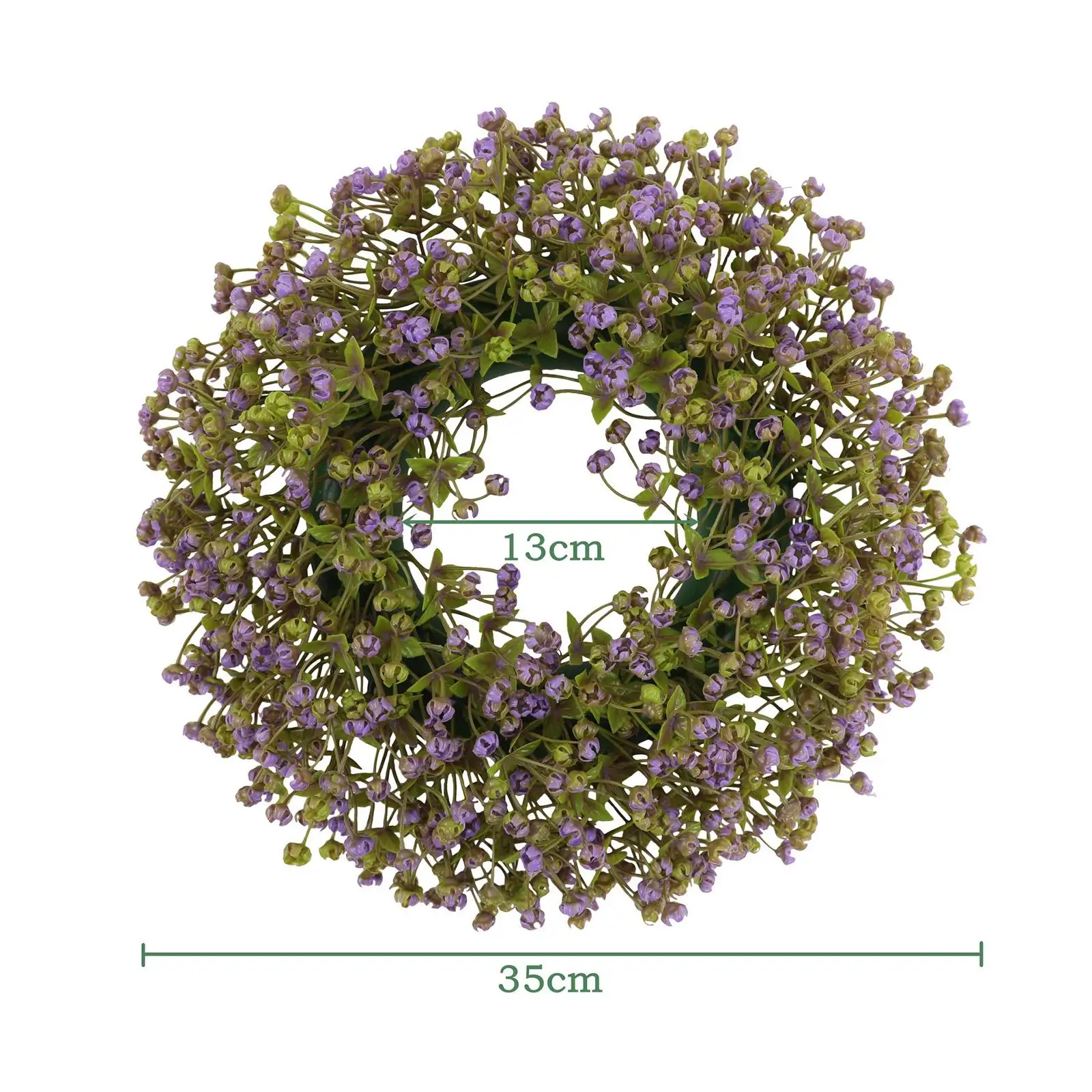 https://ae01.alicdn.com/kf/Sbfc79d91ca01485f8b4034da6289ed43x.jpg Front Door Wreath Lifelike Spring Summer Wreath Artificial Wreath Hanging Garland for Farmhouse Wall Party Wedding Decoration