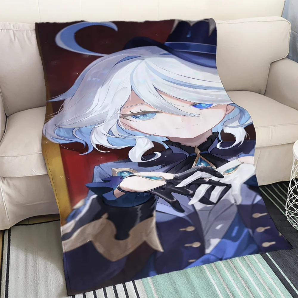 Soft Blanket Throw Furina Luxury Blankets for Decorative Sofa Bed Blankets and Throws Bed Blanket 150cm X 200cm Fluffy Plaid 6