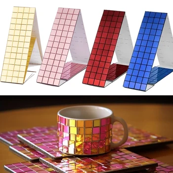 Self-Adhesive Mini Mirror Tiles 1