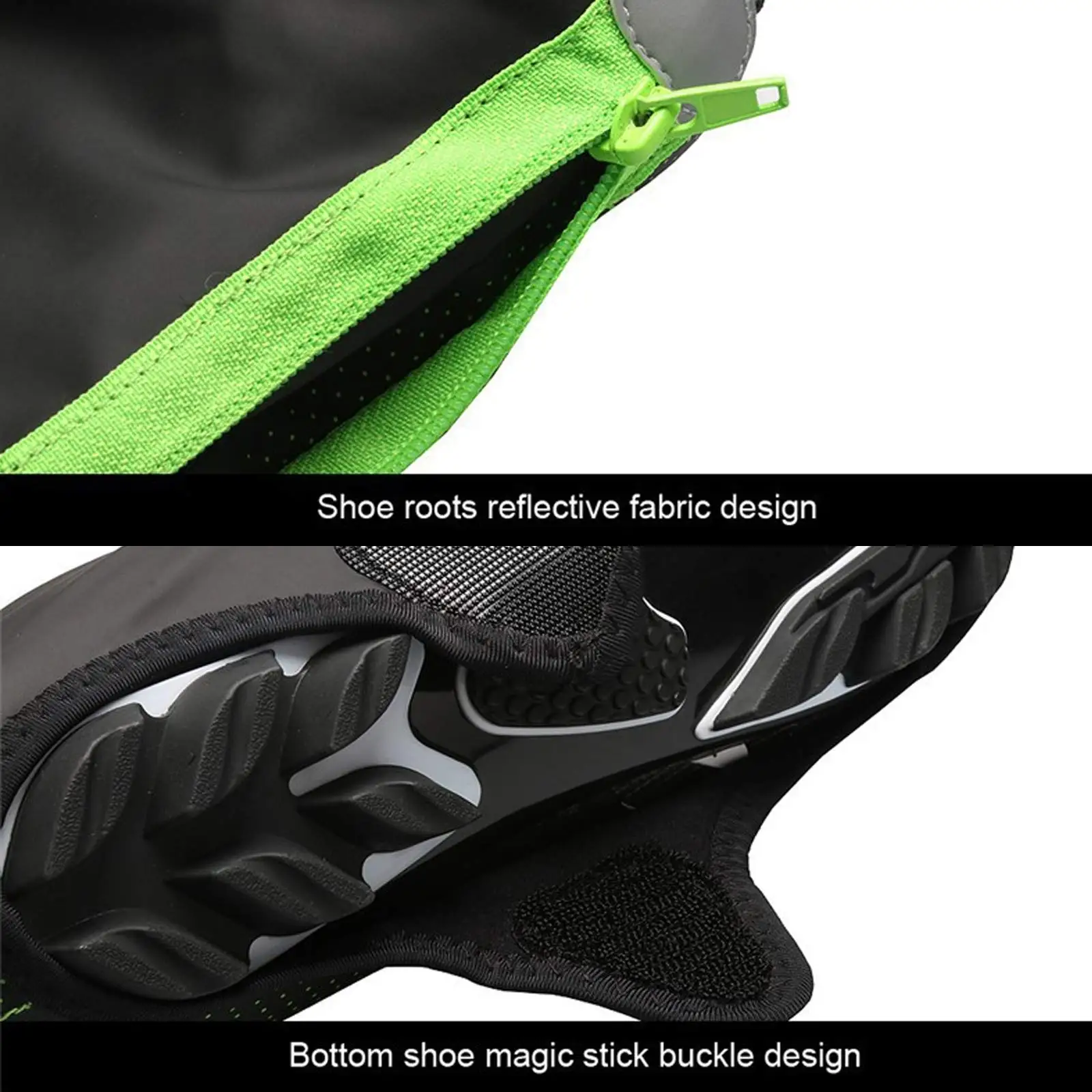Cycling Overshoes MTB Mountain Bike Bicycle Warm Shoe Covers Waterproof Windproof Rain Snow Boot Protector Overshoes for Men Wom