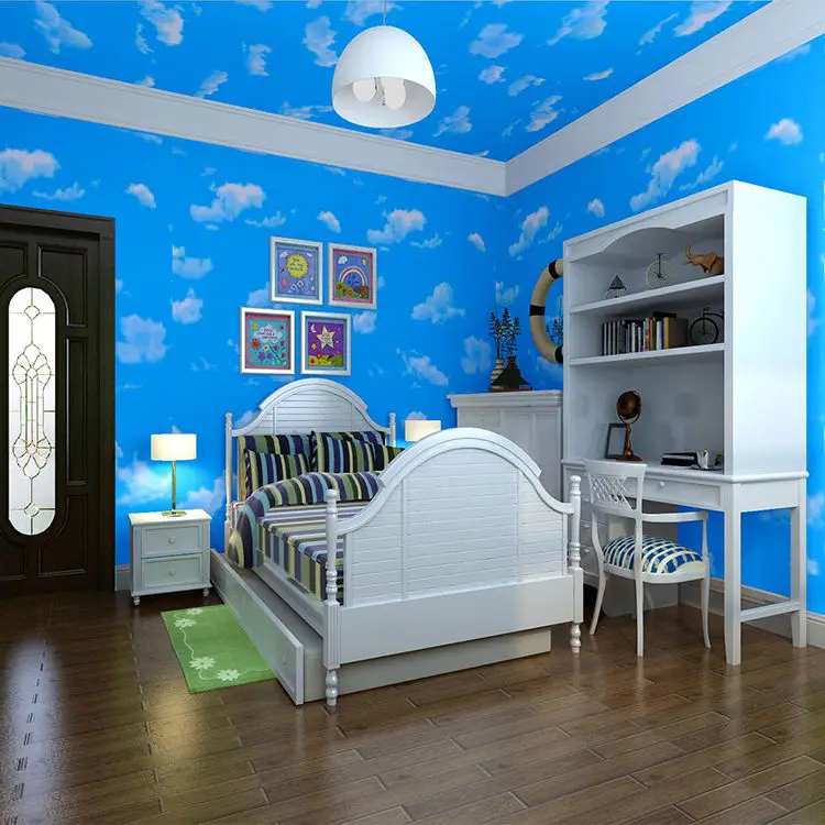 de parede impermeável, DIY Home Decor, sala de fundo, casca mural e vara