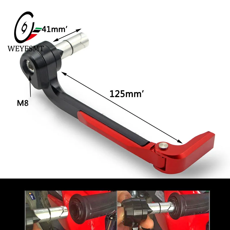 CNC Aluminum motorcycle universal LEVER PROTECTION for BMW DUCATI HONDA KAWASAKI SUZUKI YAMAHA