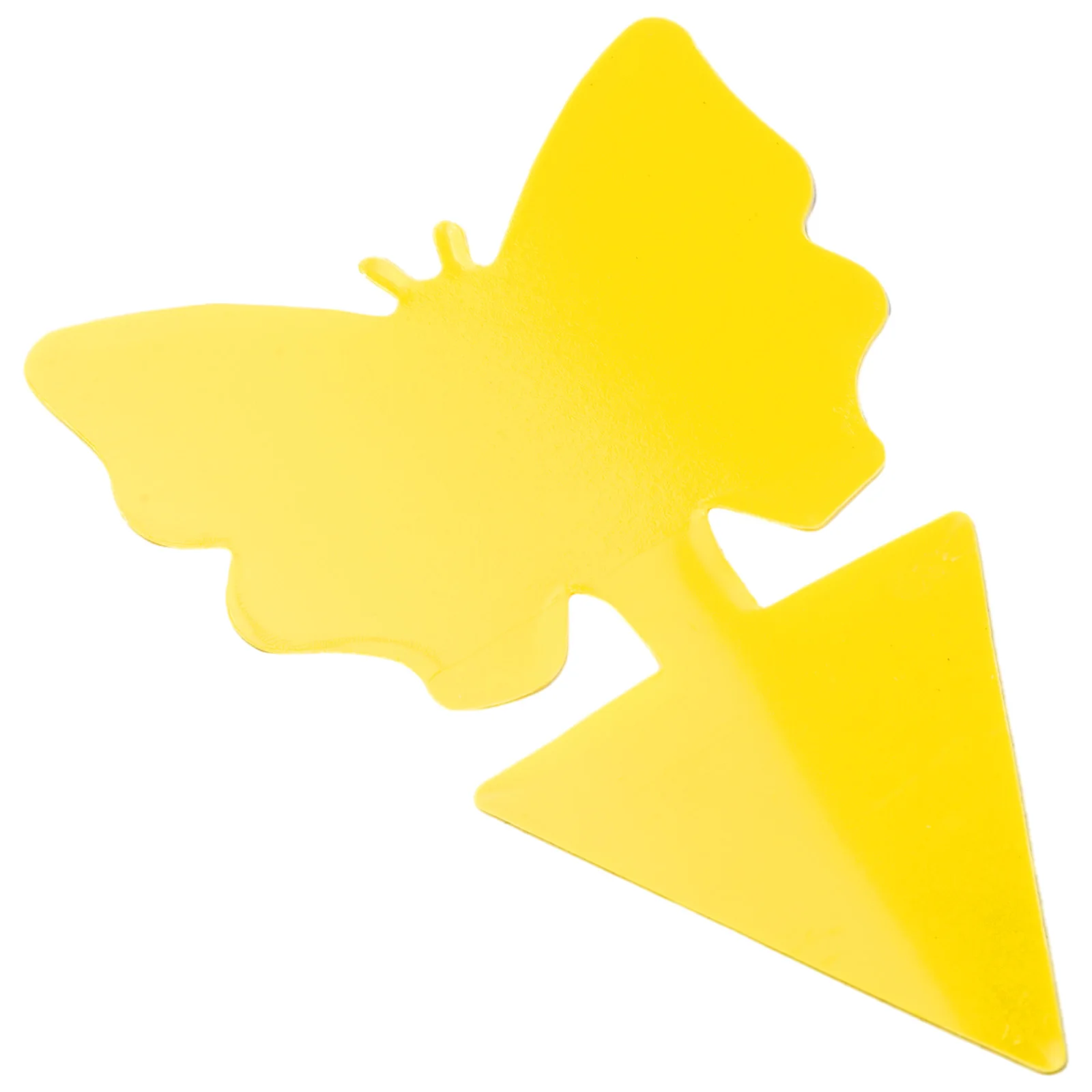 Fly Stickers Sticky Board Trap Bug Catcher Forma Di Girasole Giallo 40 Pezzi A Forma Di Farfalla Catcher Bug Board Fly Paper Stickers