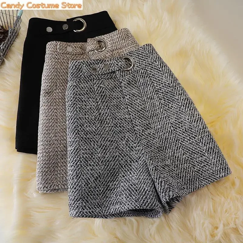 Women's Autumn and Winter New Style Comfortable and Versatile Casual Pantswoolen Shorts