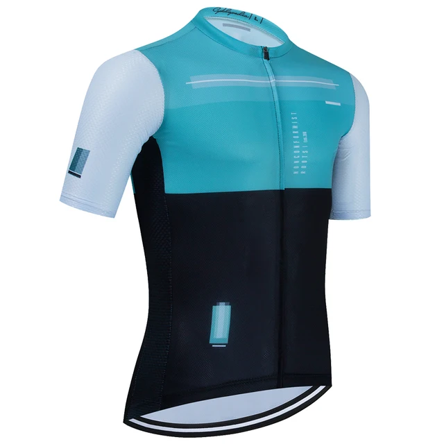 Summer 2025 Short Sleeve Cycling Jersey Men MTB Bicycle Top Outdoor Cycling Clothing Breathable Shirt Maillot Ciclismo Quick Dry 4