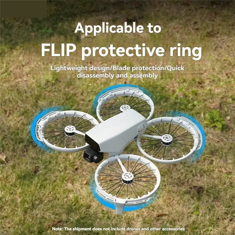 Y22A-DJI 플립용 보호 프로펠러 가드, 충돌 방지 드론 블레이드 커버 액세서리