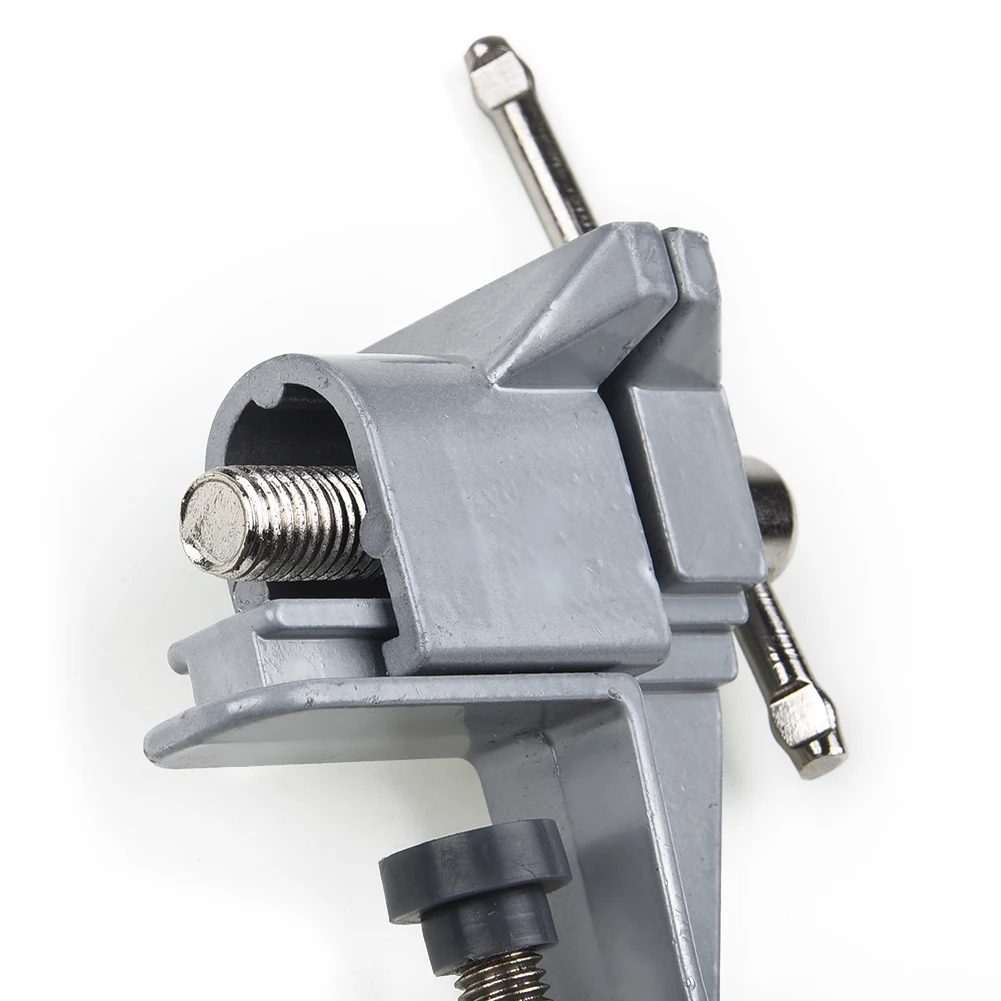 

Аксессуары, прочное оборудование, настольный верстак, тиски, Вертлюг, 1 шт., алюминиевый сплав, Плотничное ремесло, «сделай сам», тяжелый держатель