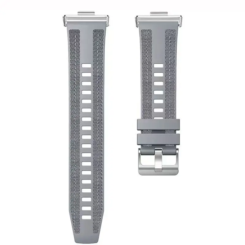 Breathable Silicone+Nylon Strap for Smartwatch - Premium Fit & Comfort