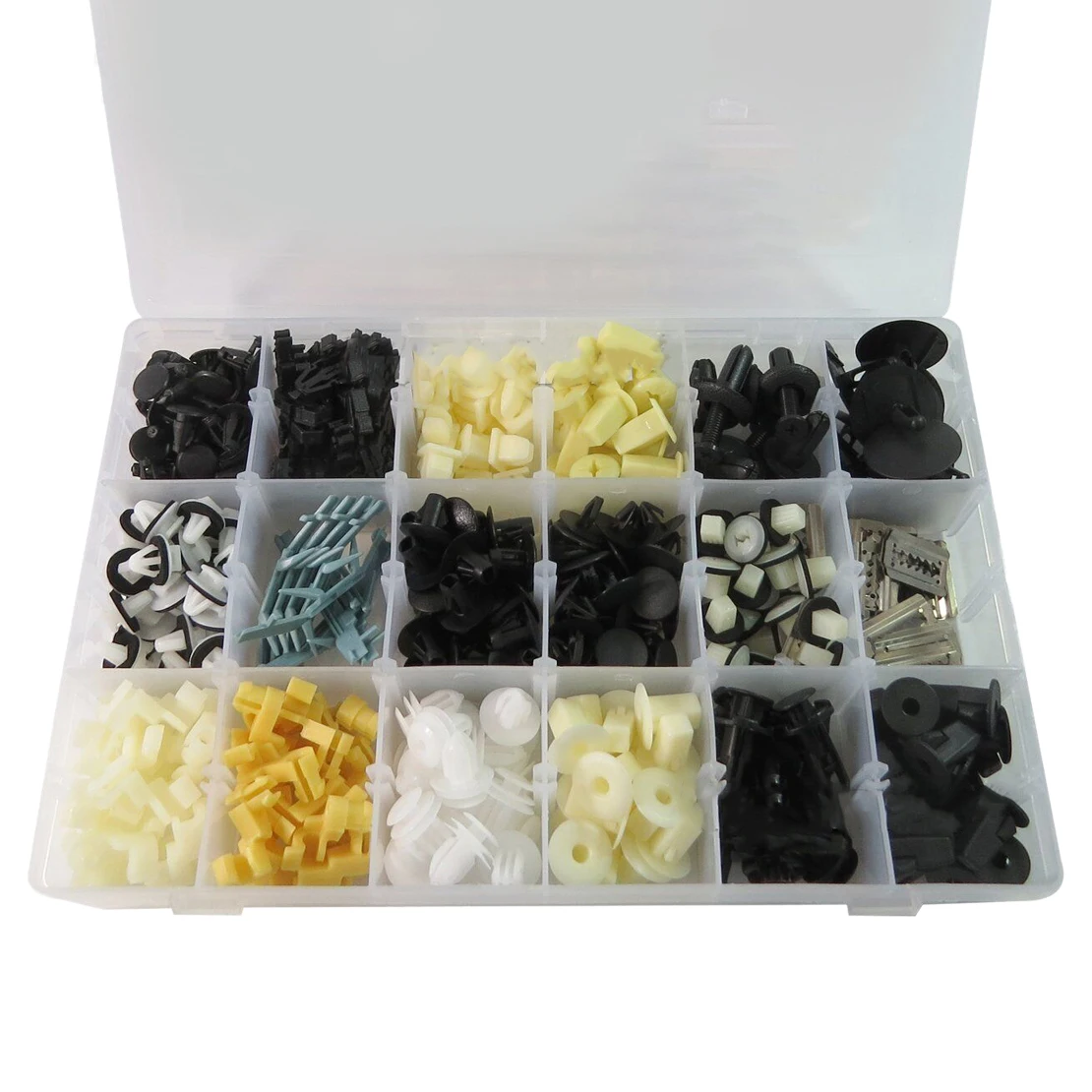 1 Set Assortimento Clip Hood Grill Paraurti Fender Door Lock Rod Fermo Vite Passacavo Adatto Per Mitsubishi Alfa Toyota Nissan Auveco