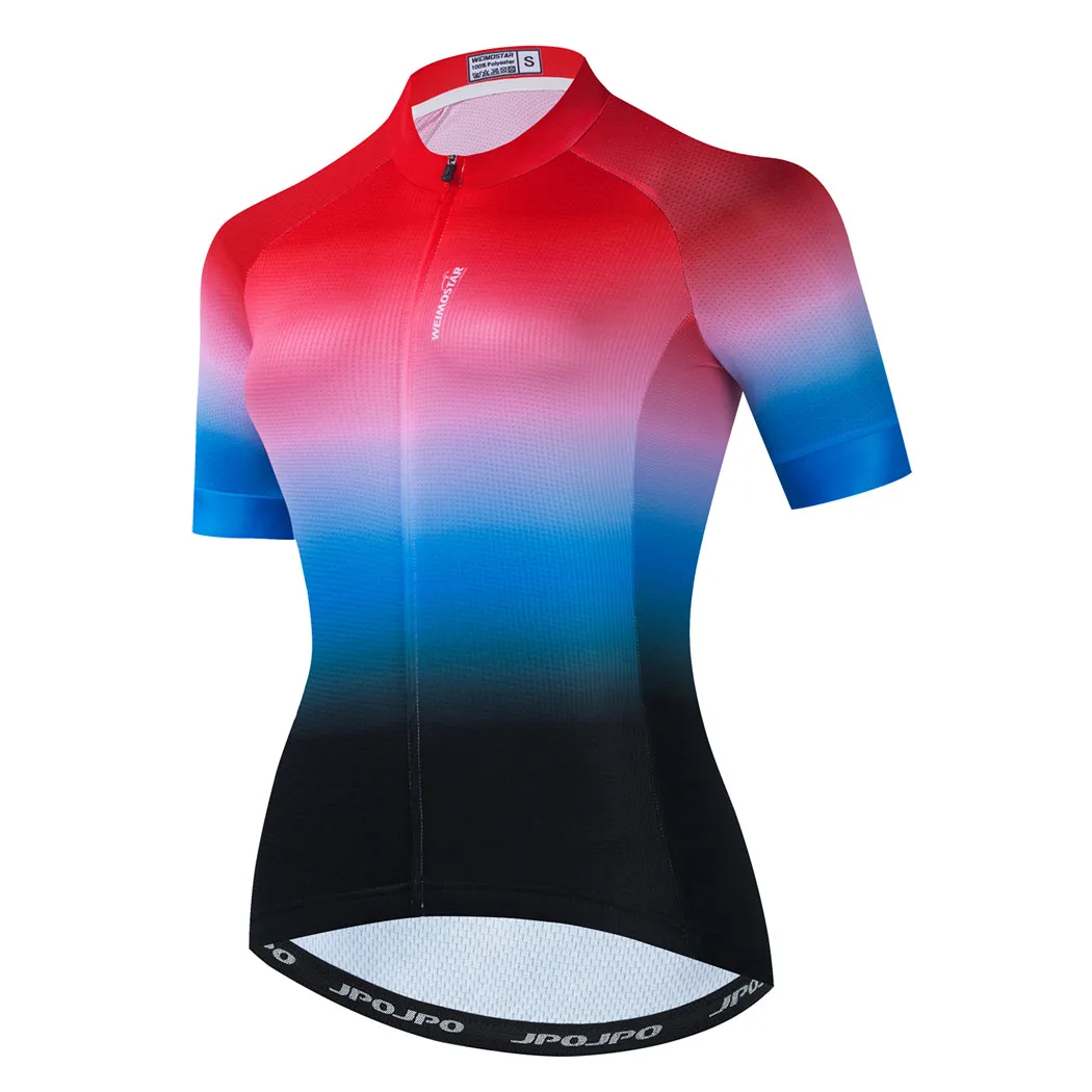 thumbnail image 1 of Camiseta de ciclismo Weimostar Pro para mujer, ropa de verano para bicicleta de montaña, ropa de ciclismo, camiseta de secado rápido, uniforme de ciclismo, 1 of 5