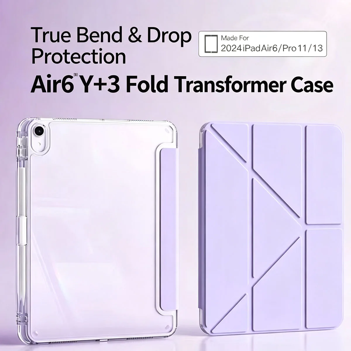 Enhanced Flip Clear Cover - Versatile and Stylish Protection