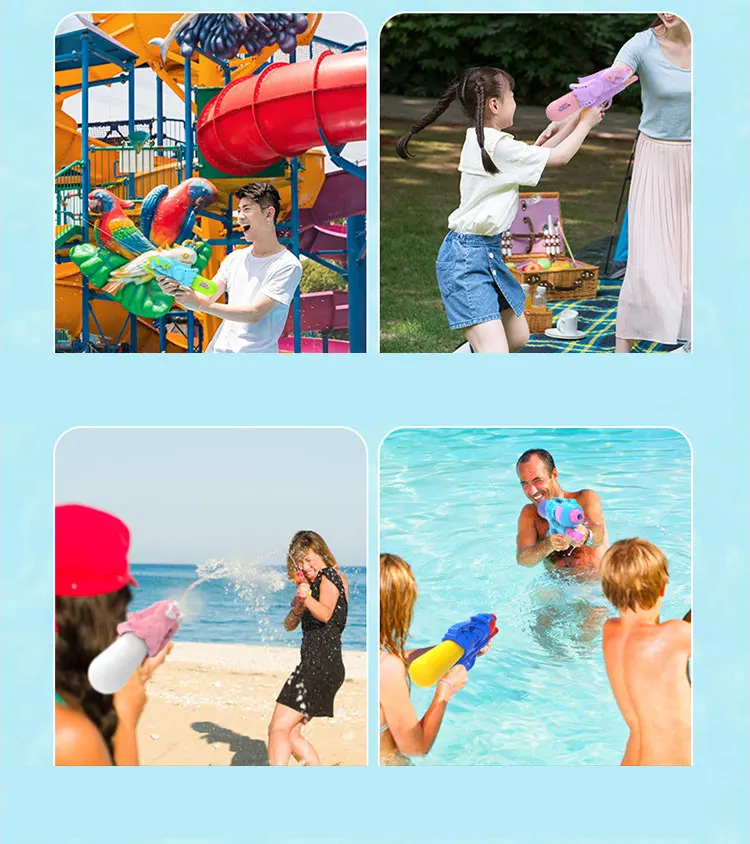 Lot De 6 Mini Pistolets à Eau Transparents – Couleurs Vives, Tir Jusqu’à 4 Mètres, Dès 3 Ans