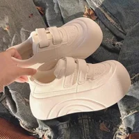 Dancer Leader Thick Bottom Casual White Shoes Mango Head Spring New Korean Style Versatile Skate Shoes Adult Men's Footwear