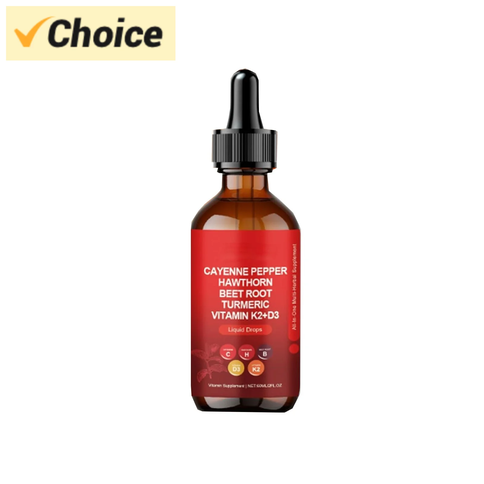 Capsicum Extract Capsicum Drops Organic Beetroot Drops 60ml Cayenne Pepper Liquid