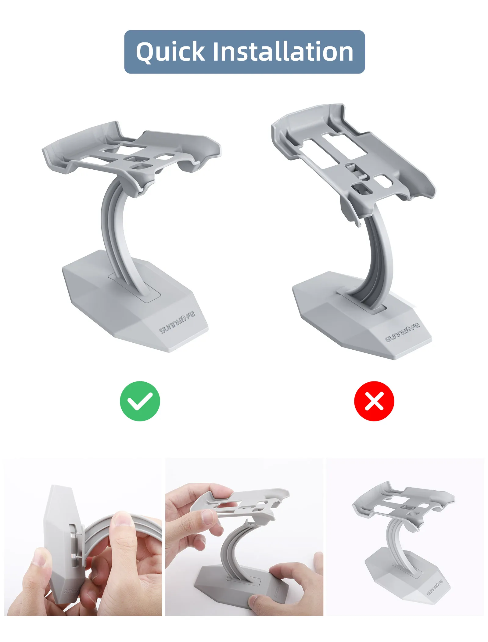 รูปสินค้า ชั้นวางโดรน DJI ยึดฐานแข็งแรง รองรับ Mini 3 Pro/Mini 3/Mini 2