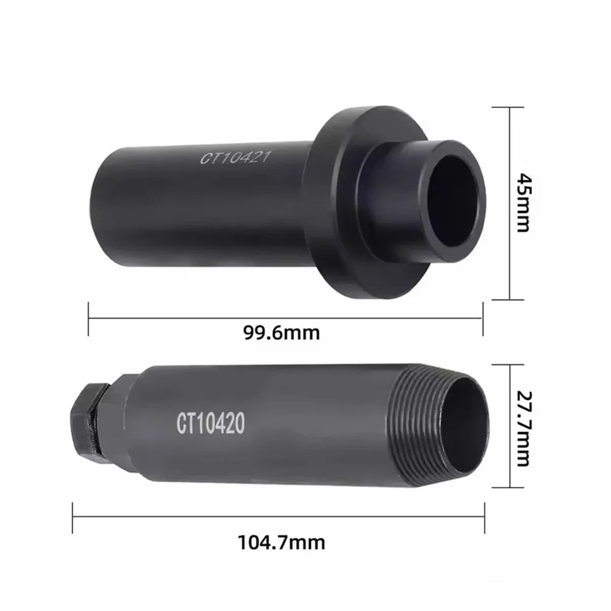 VW 7단 듀얼 클러치 0AM 입력 샤프트 오일 씰 풀러 T10420+T10421