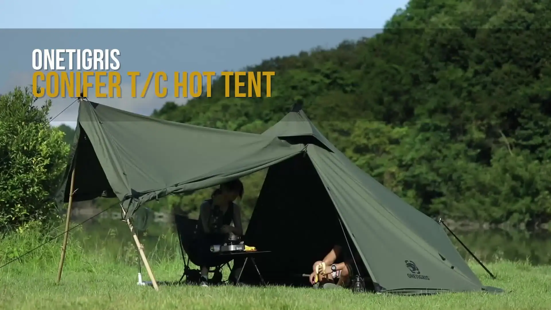 OneTigris CONIFER T/C チムニーテント 1～2人用 ピラミッド/ティピー