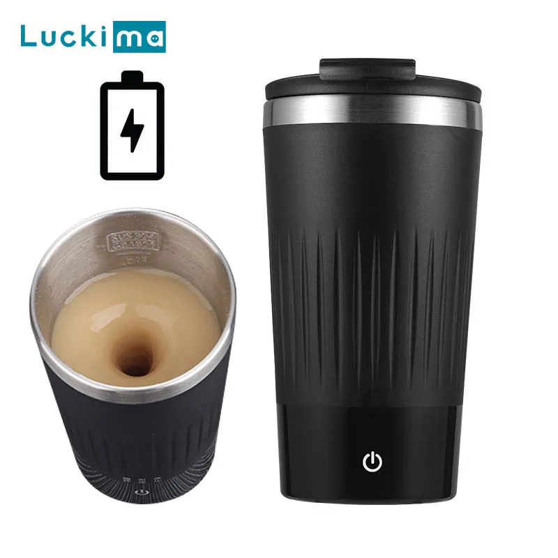 USB Rechargeable Automatic Self Stirring Magnetic Mug 400mAh Electric Smart Mixing Coffee Cup Protein Powder Mixed Mugs Gift | Дом и сад
