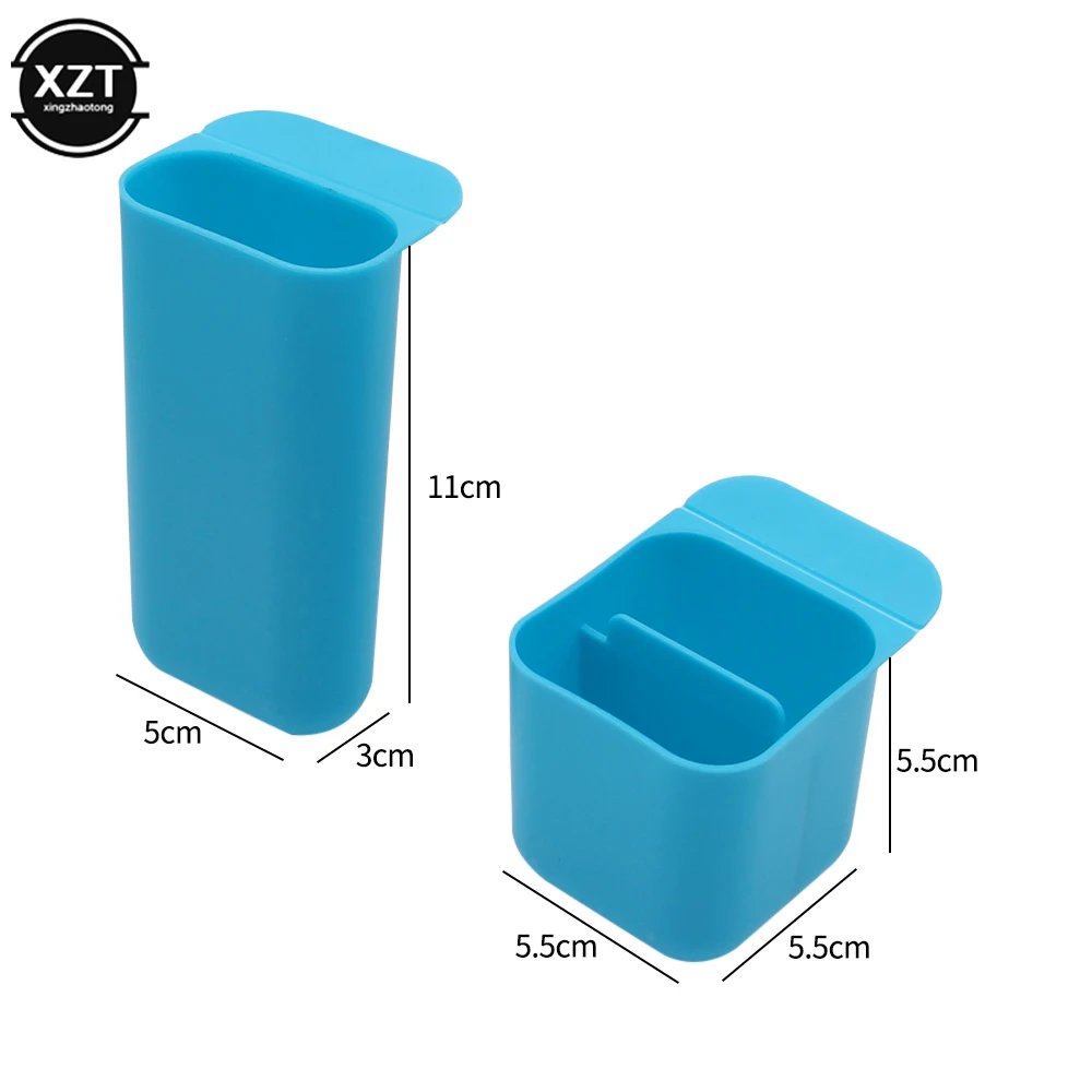 Computer Monitor Pocket Pencil Holder Multi-functional Desktop Storage Box School Stationery Office Decoration Container