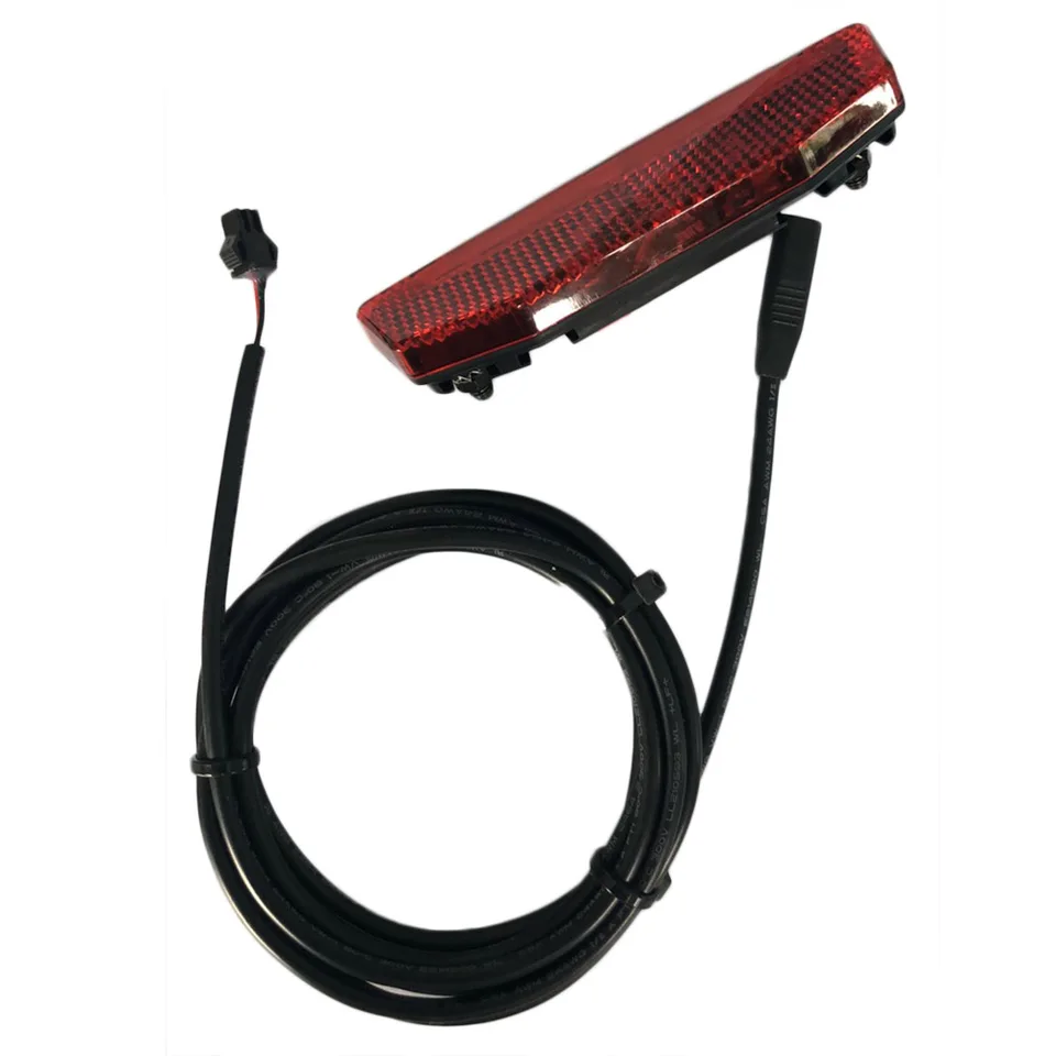 Feu Arrière LED Windmeile Pour Vélo électrique - 24V/36V/48V, Prise SM