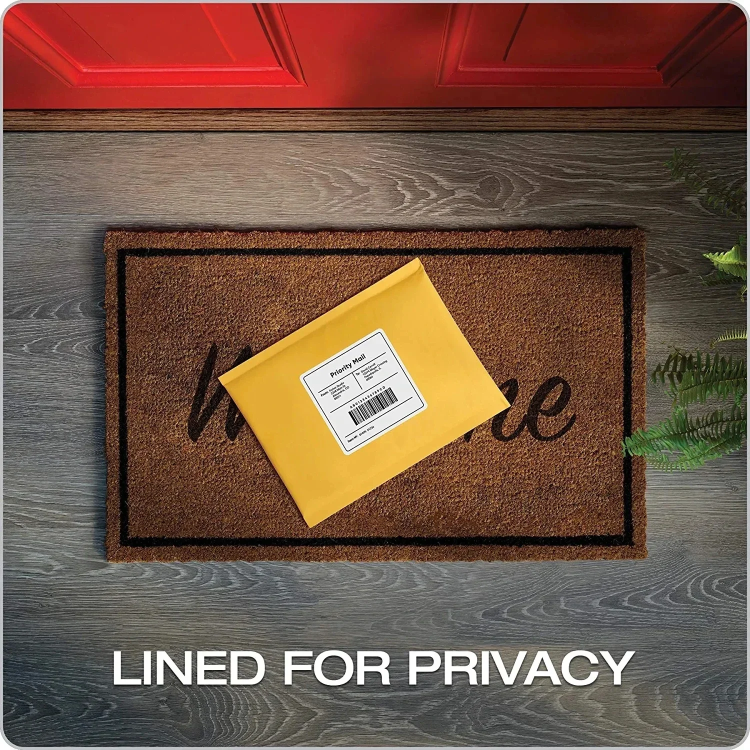 100pcs 크래프트 종이 버블 봉투 패딩 메일러 배송 봉투 셀프 인감 배송 포장 가방 택배 보관 가방