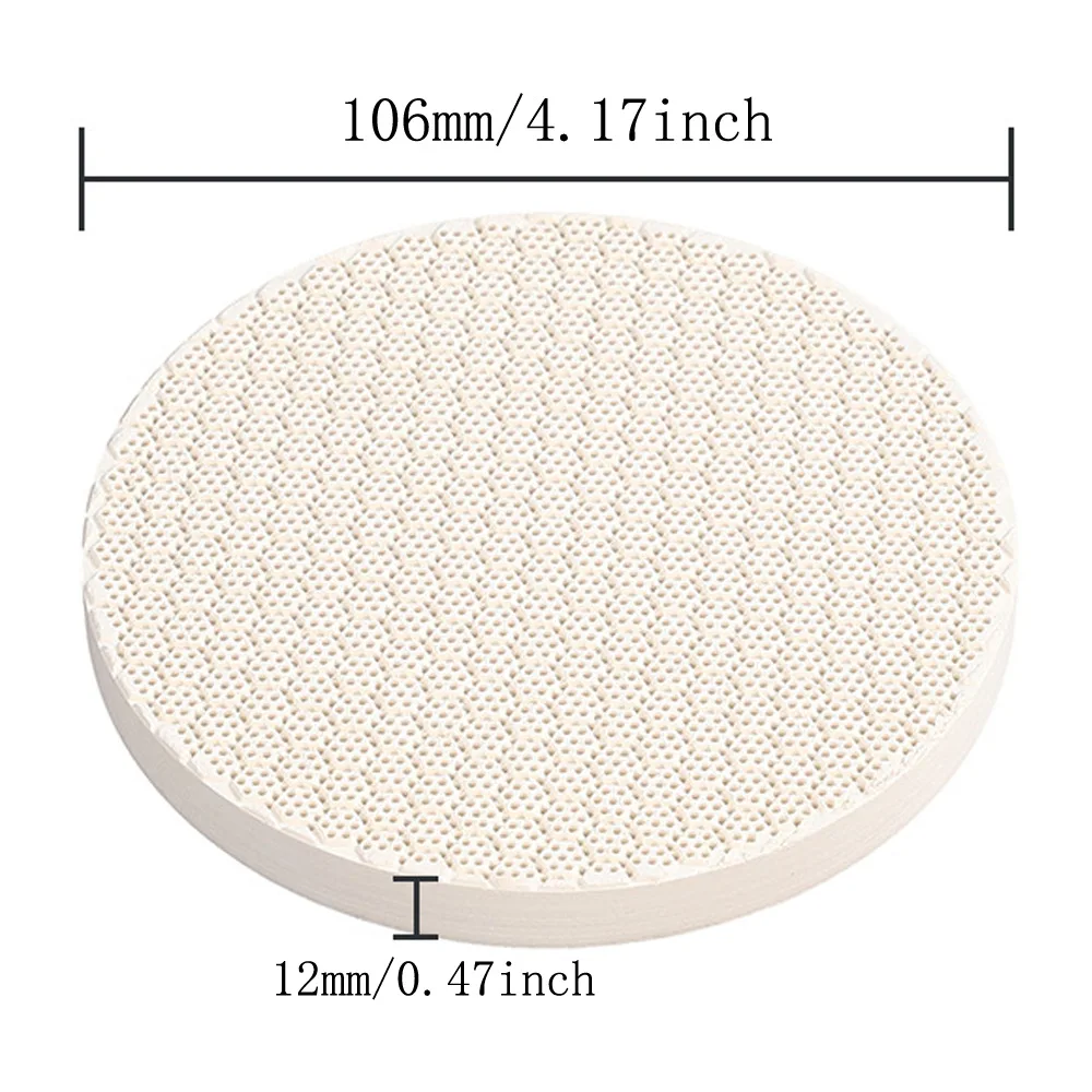 Square Honeycomb Refractory Bricks for Gold Silver Copper Jewelry Welding Processing Round Welding Plate with Heat Insulation