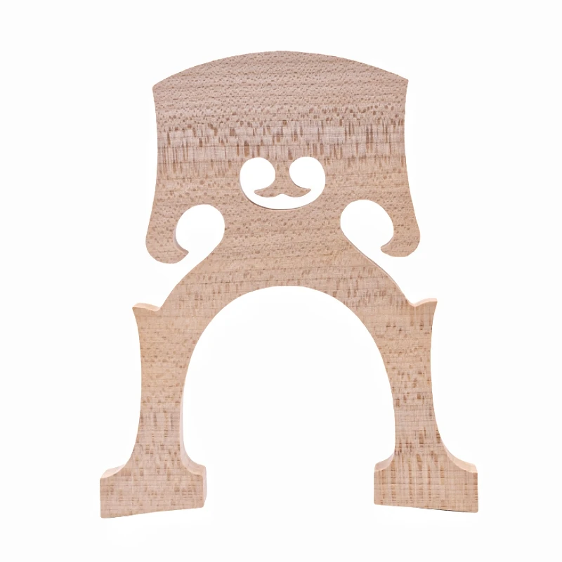 Cello Bridge 4/4 3/4 1/2 1/4 1/8 Size Maple Wood Belgian Type and Franch Style 10pcs