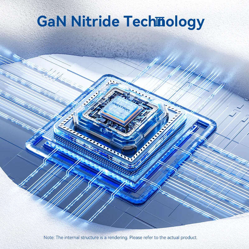 Vention GaN 급속 충전 4.0 3.0 C 타입 PD USB 충전기, 아이폰 15, 14, 13 프로 맥스, 노트북용 고속 충전기, 30W