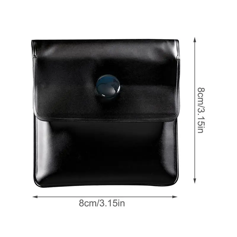 Mini Pocket Ashtray Pouch Fireproof Portable Reusable Storage Ashtray Bag Cigarette Cigar Smoking Accessory Outdoor