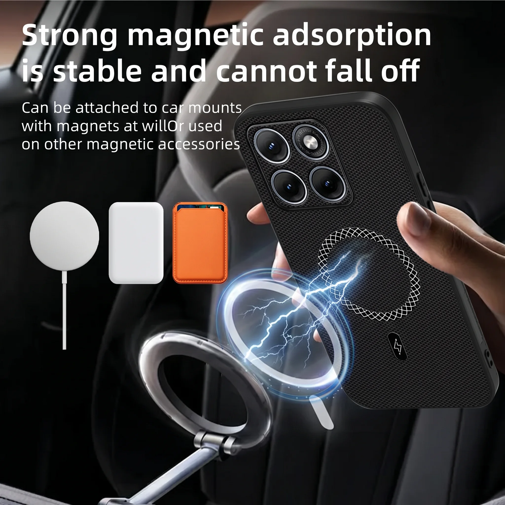 Fashion Protection Slim Magnetic Phone Case Cover