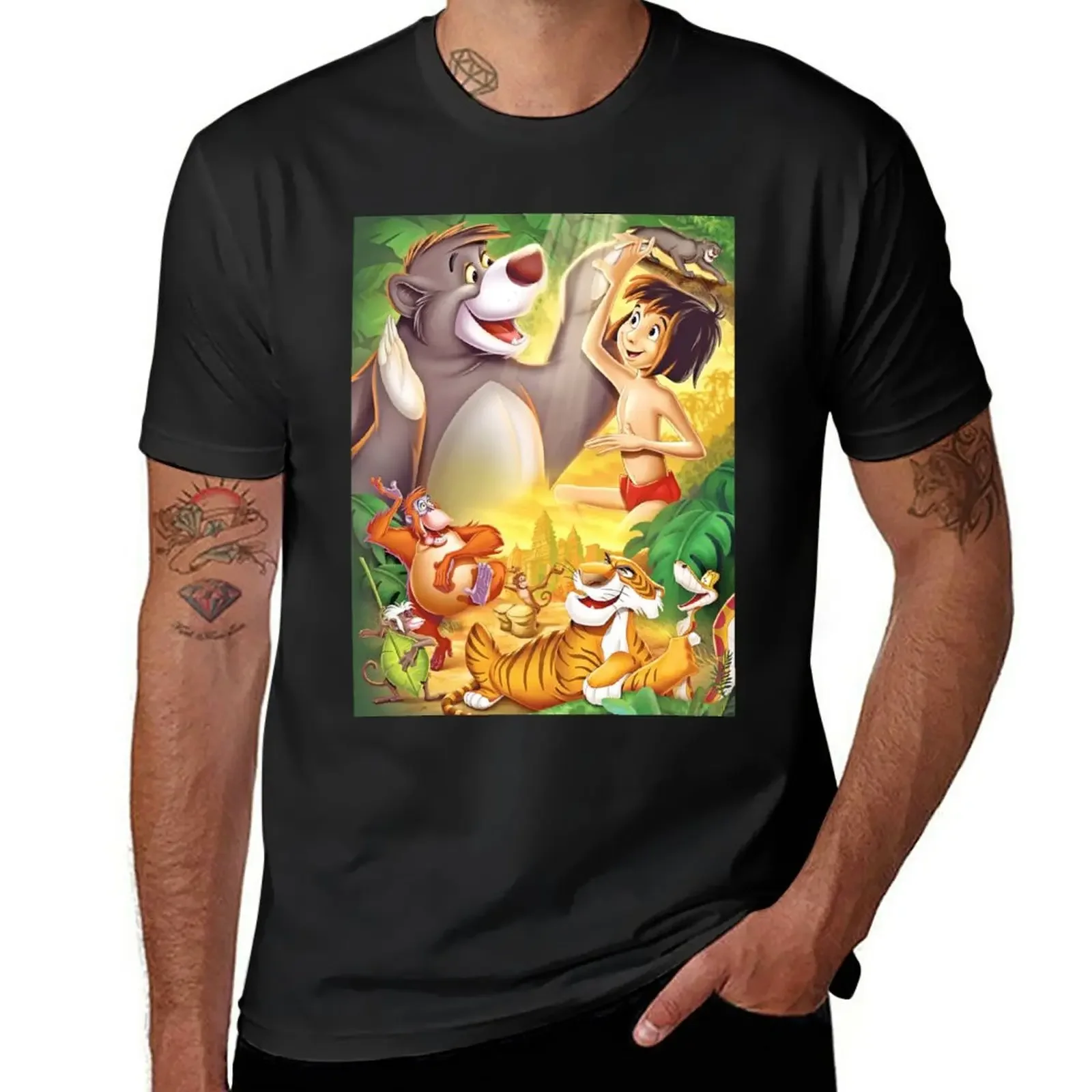 

jungle book T-Shirt aesthetic clothes vintage clothes cute clothes plus size tops sweat shirts, men