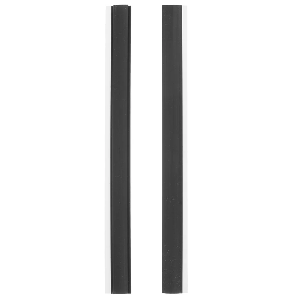 DOITOOL 4 Pezzi di Strisce di Gomma di Ricambio per Paletta Barra per Bordo di Riempimento Strisce di Pressione per Ingresso Paletta per Spazzatura in Silicone Bordi di Chiusura Cinghie