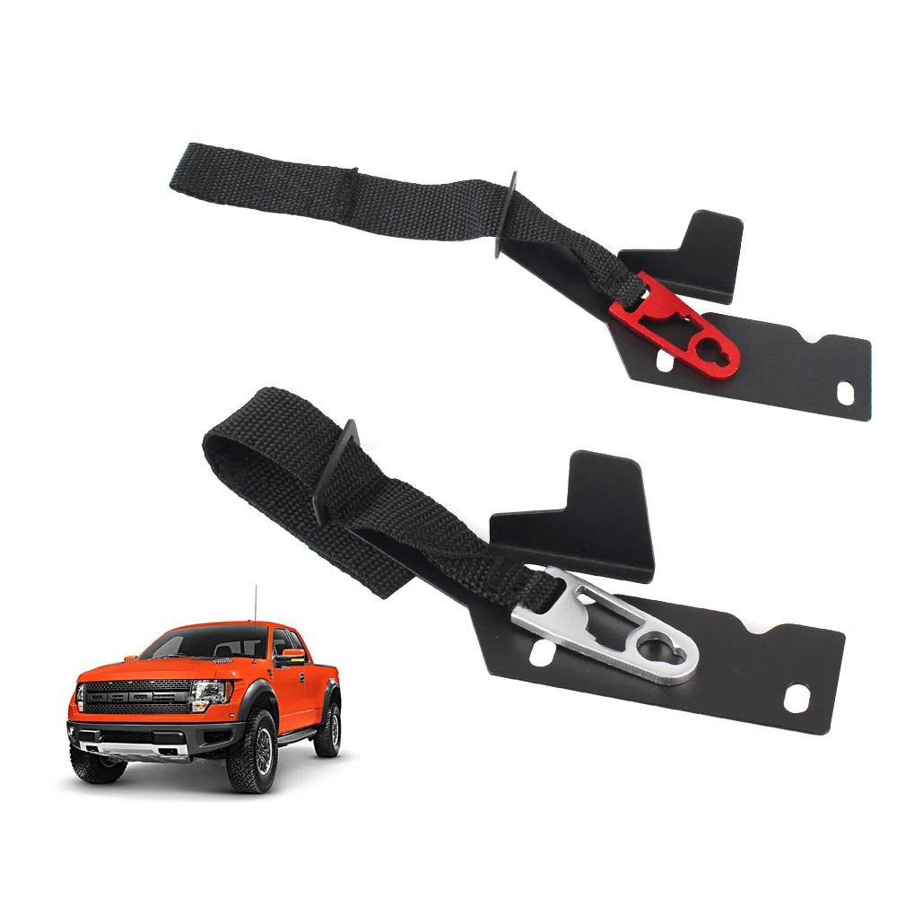 For Ford F150 F250 F350 Car Release Belt Buckle Adjustable Strap Safety Belt Buckle Rear Seat Quick Latch Durable