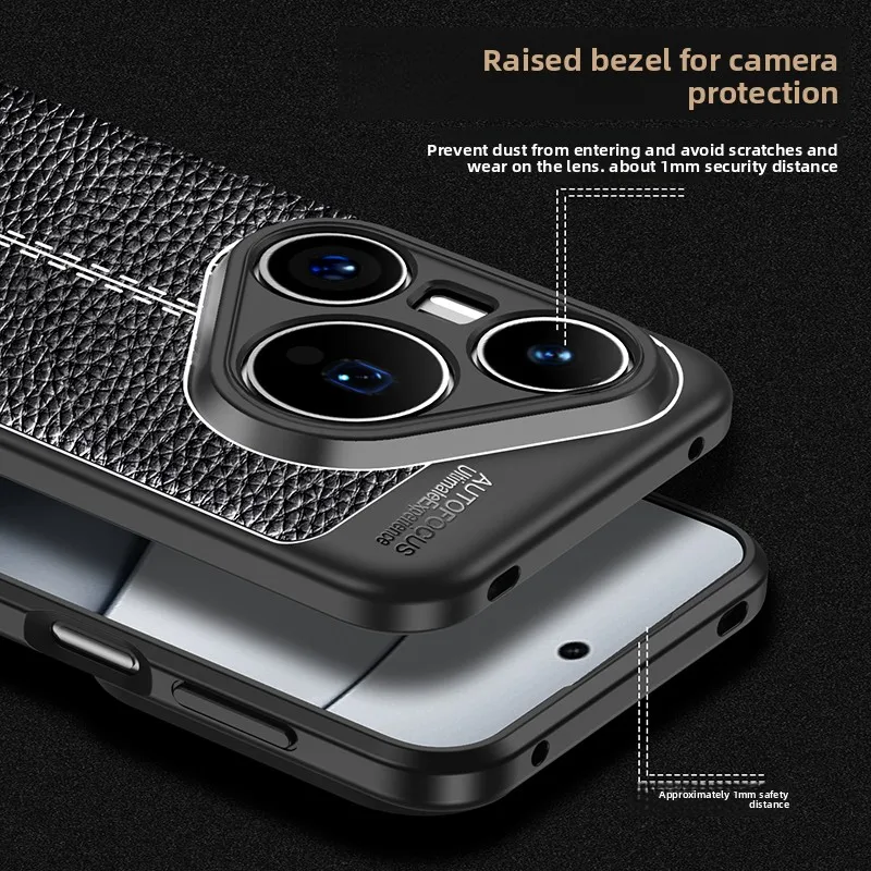 Leather Texture Shockproof Protective Phone Case